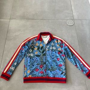 Gucci flora jacket and pants set